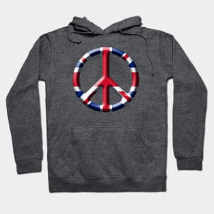 Union Jack Peace Symbol Hoodie